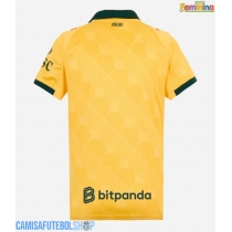 Camisa de time de futebol AC Milan Replicas 3º Equipamento Feminina 2025-26 Manga Curta